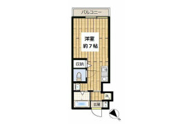 1R Apartment in Higashiyama - Meguro-ku