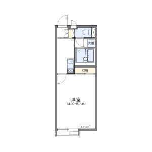 1K Mansion in Biwanosho - Joyo-shi Floorplan