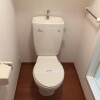 1K Apartment to Rent in Hino-shi Toilet