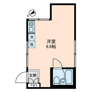 1R Apartment in Shimura - Itabashi-ku Floorplan