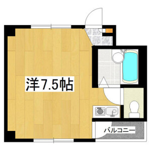 1R Mansion in Kitakoiwa - Edogawa-ku Floorplan