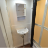 1K Apartment to Rent in Kobe-shi Chuo-ku Washroom