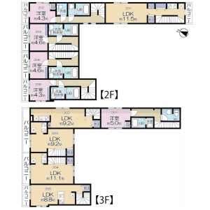 1LDK Apartment in Oyaguchi - Itabashi-ku Floorplan