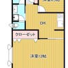 埼玉市桜区出租中的2DK公寓大厦 楼层布局