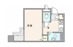 品川区東五反田-1K公寓大厦
