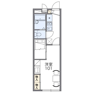 1K Apartment in Iguchi - Mitaka-shi Floorplan