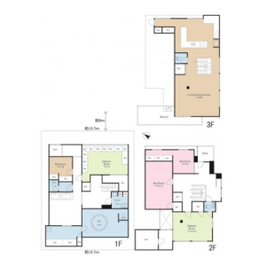 4LDK House in Okamoto - Setagaya-ku Floorplan