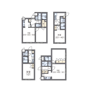 1K Apartment in Chuo - Nakano-ku Floorplan