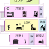 3LDK House to Buy in Chiba-shi Hanamigawa-ku Section Map