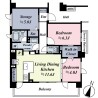 2LDK Apartment to Buy in Setagaya-ku Floorplan