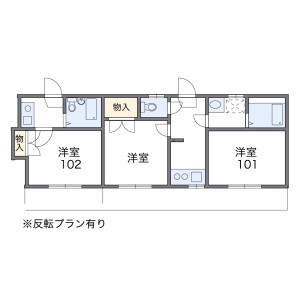 1K Apartment in Denenchofu - Ota-ku Floorplan