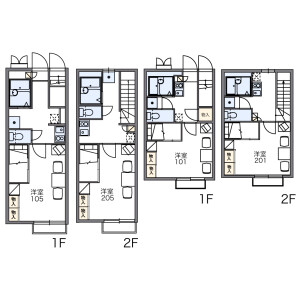 1K Apartment in Kunugidamachi - Hachioji-shi Floorplan