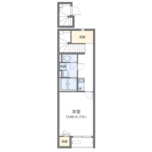 1R Apartment in Minamimachida - Machida-shi Floorplan