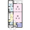 1DK Apartment to Rent in Takatsuki-shi Floorplan