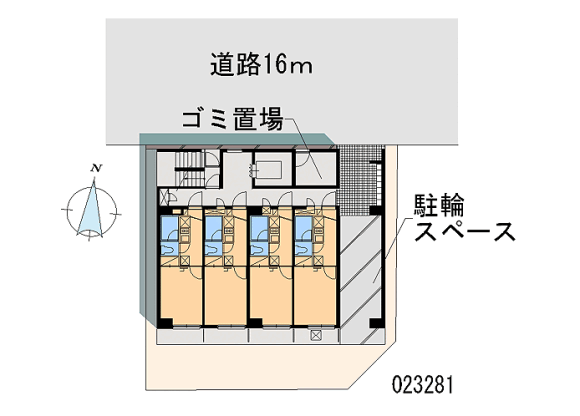 1K Apartment to Rent in Saitama-shi Urawa-ku Floorplan