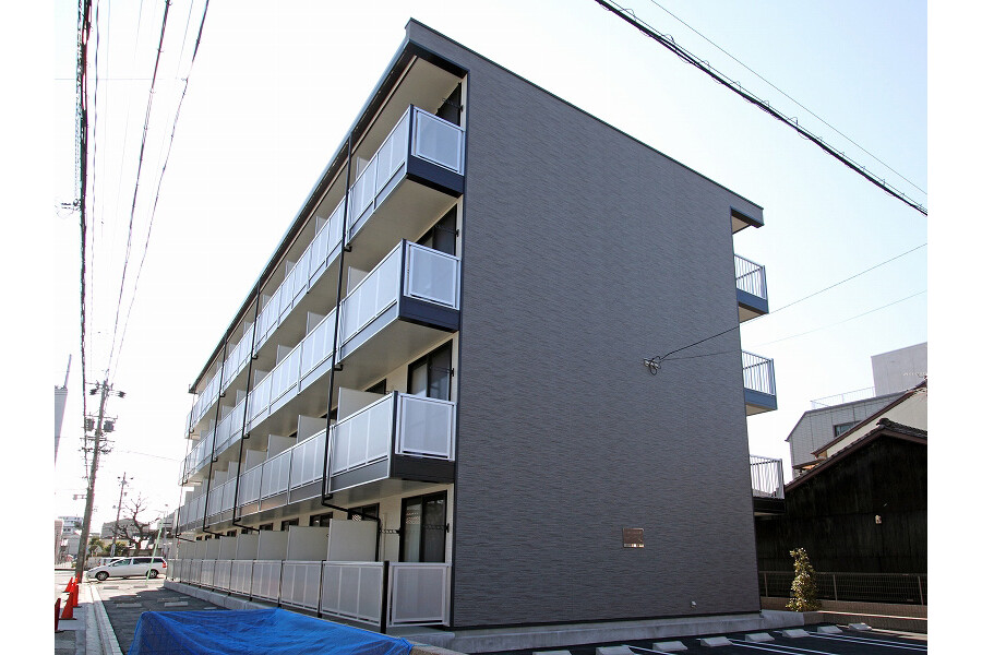 名古屋市中村區出租中的1K公寓大廈 戶外