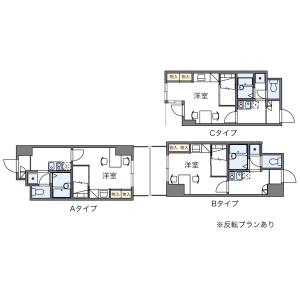 1K Mansion in Esakacho - Suita-shi Floorplan