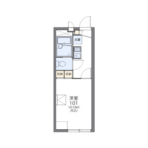 1K Apartment in Kamo - Fukuoka-shi Sawara-ku Floorplan