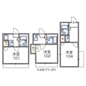 1K Apartment in Mitsuzawa minamimachi - Yokohama-shi Kanagawa-ku Floorplan