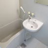 1K Apartment to Rent in Mino-shi Bathroom