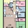 3LDK Apartment to Buy in Kawasaki-shi Takatsu-ku Floorplan
