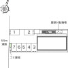 1K Apartment to Rent in Fukuyama-shi Layout Drawing