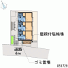 足立区出租中的1K公寓大厦 地图
