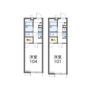 1K Apartment in Shimoshakujii - Nerima-ku Floorplan