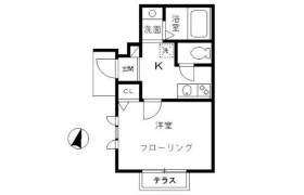 世田谷区駒沢-1K公寓