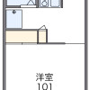 橫濱市港北區出租中的1K公寓 房間格局