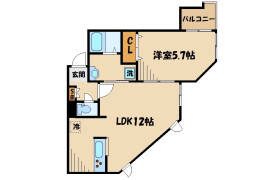 1LDK Apartment in Ochiai - Tama-shi