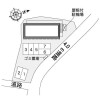 1K Apartment to Rent in Hiroshima-shi Saeki-ku Layout Drawing