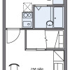 1K Apartment to Rent in Hikone-shi Floorplan
