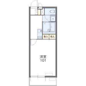 1K Mansion in Ishikawa - Fujisawa-shi Floorplan
