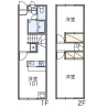 2DK Apartment to Rent in Shizuoka-shi Shimizu-ku Floorplan