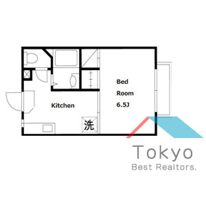 1K Mansion in Okubo - Shinjuku-ku Floorplan