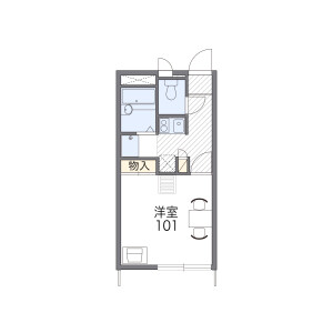 1K Apartment in Araicho - Yokohama-shi Hodogaya-ku Floorplan