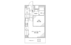 1LDK Mansion in Higashigokencho - Shinjuku-ku