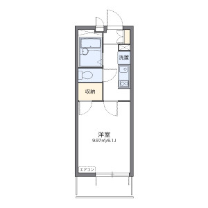 1K Mansion in Nakazawacho - Hamamatsu-shi Chuo-ku Floorplan