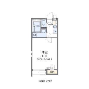 1K Apartment in Kishimachi - Kawagoe-shi Floorplan