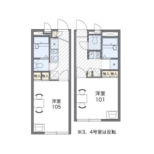 1K Apartment in Yoshidacho - Yokohama-shi Totsuka-ku Floorplan