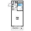 1R Apartment to Rent in Sagamihara-shi Chuo-ku Floorplan