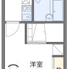 1K Apartment to Rent in Yamanashi-shi Floorplan