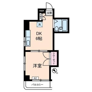 1DK 맨션 in Nishinippori - Arakawa-ku Floorplan