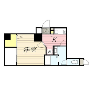 1K Mansion in Kandajimbocho - Chiyoda-ku Floorplan