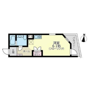 1R Mansion in Kamiuma - Setagaya-ku Floorplan