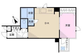 1DK {building type} in Akasaka - Minato-ku