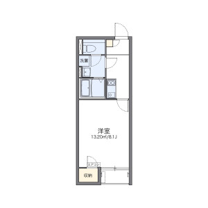 1K Apartment in Akine hommachi - Shimonoseki-shi Floorplan