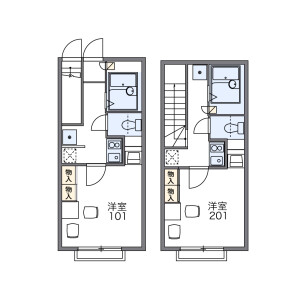 1K Apartment in Takamatsu - Toshima-ku Floorplan