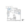 1R Apartment to Rent in Minato-ku Floorplan